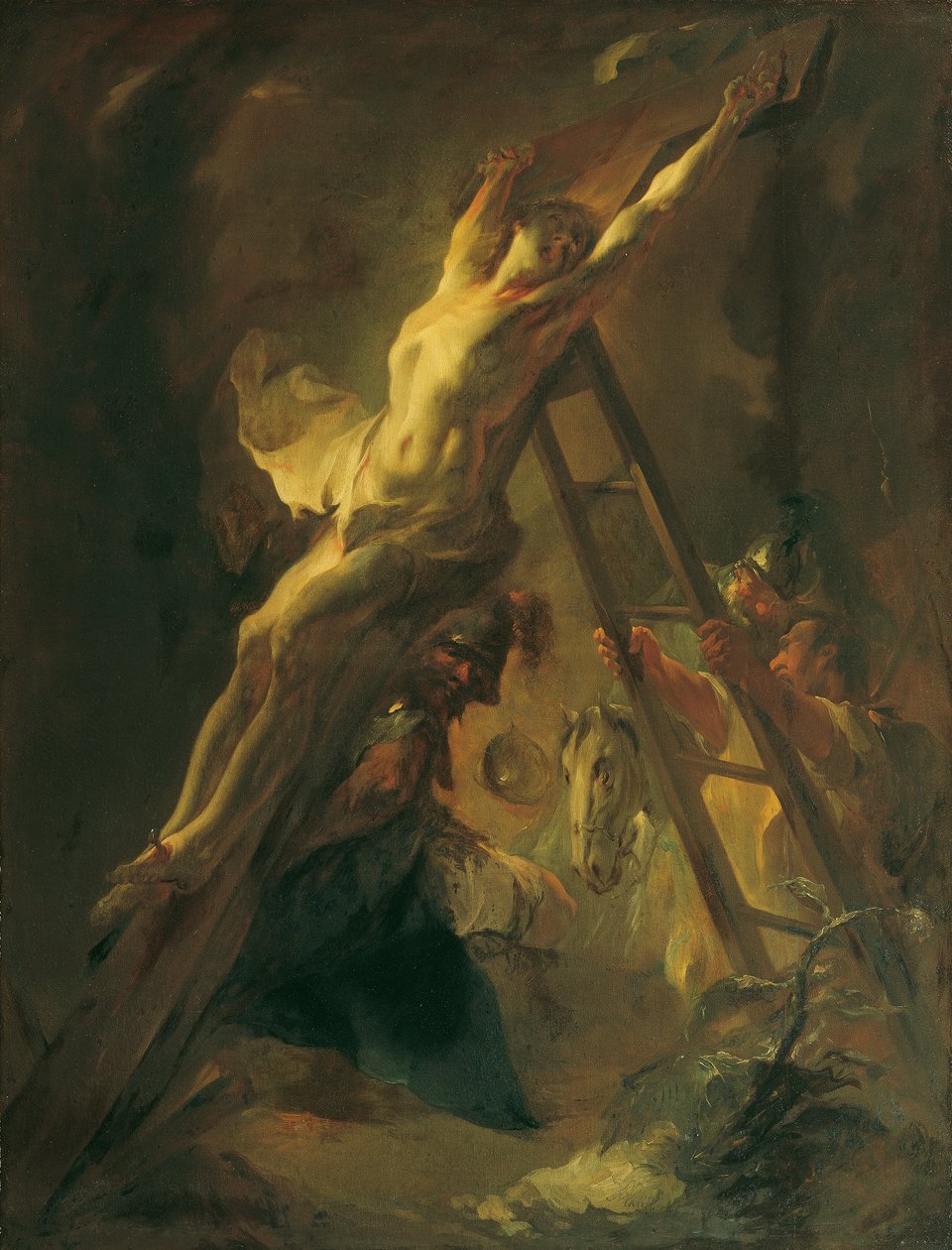 La Crucifixion - Franz Anton Maulbertsch