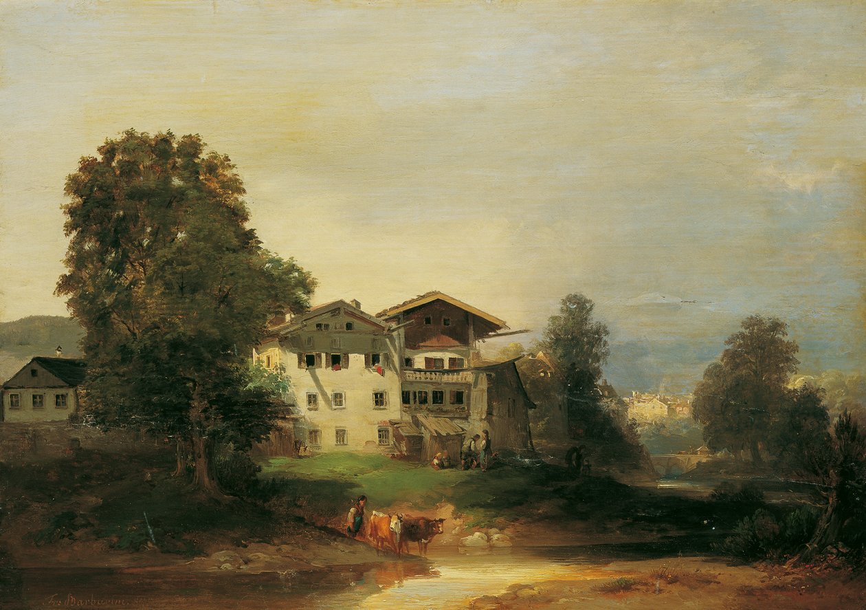 Motif du Tyrol du Sud - Franz Barbarini