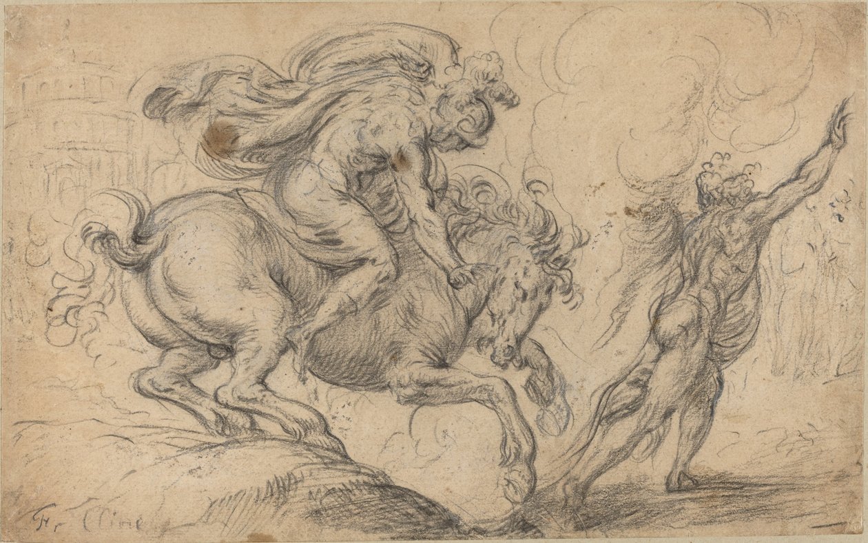 Le Sacrifice de Marcus Curtius - Franz Cleyn
