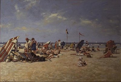 Bain de soleil - Franz Helfferich