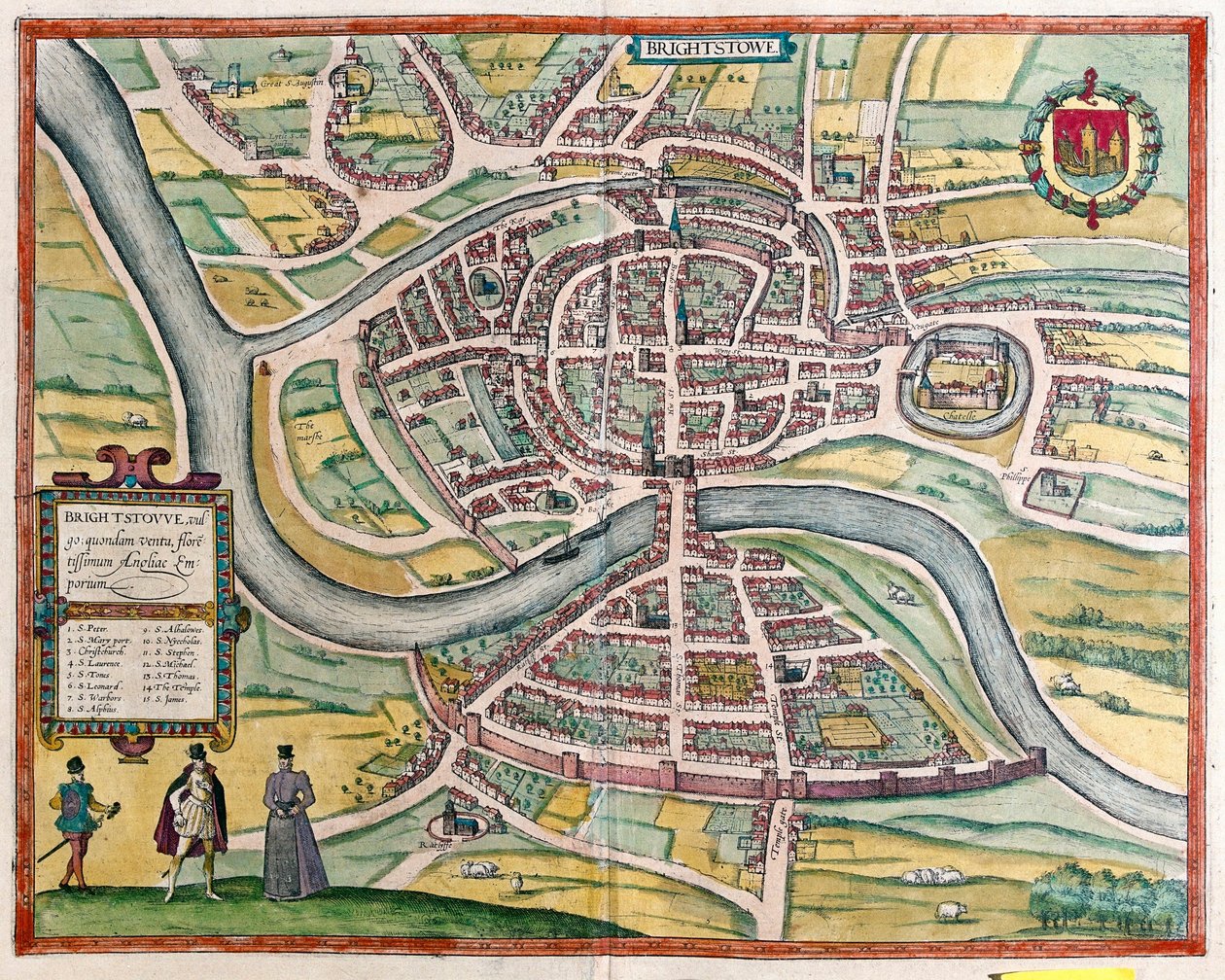 Bristol - Grande-Bretagne - Franz Hogenberg