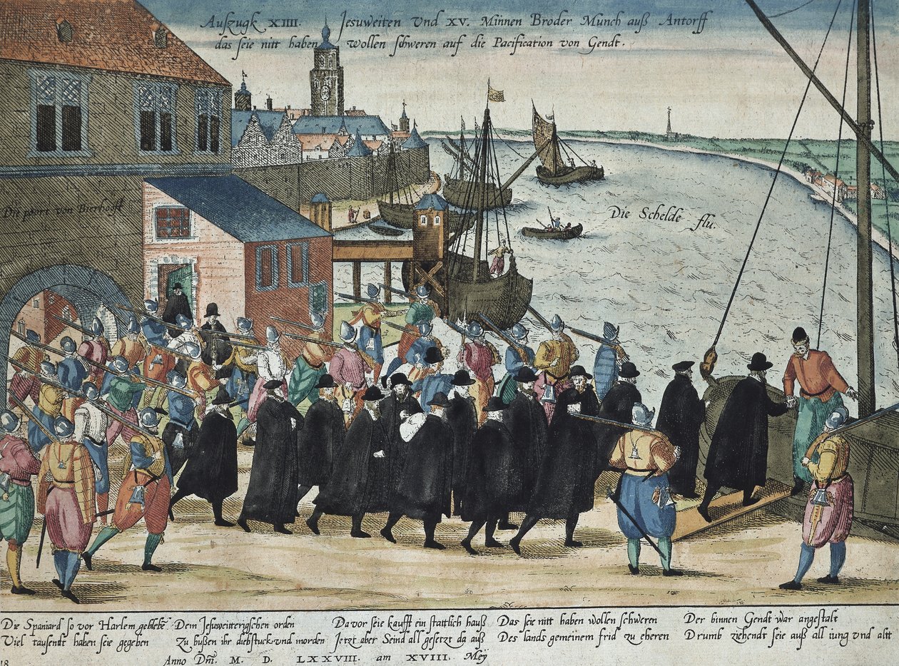 Expulsion des Jésuites - Franz Hogenberg