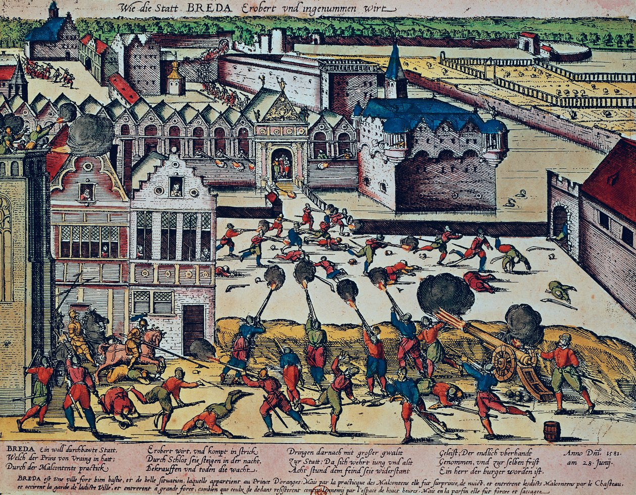 La fureur de Haultepenne en 1581 - Franz Hogenberg