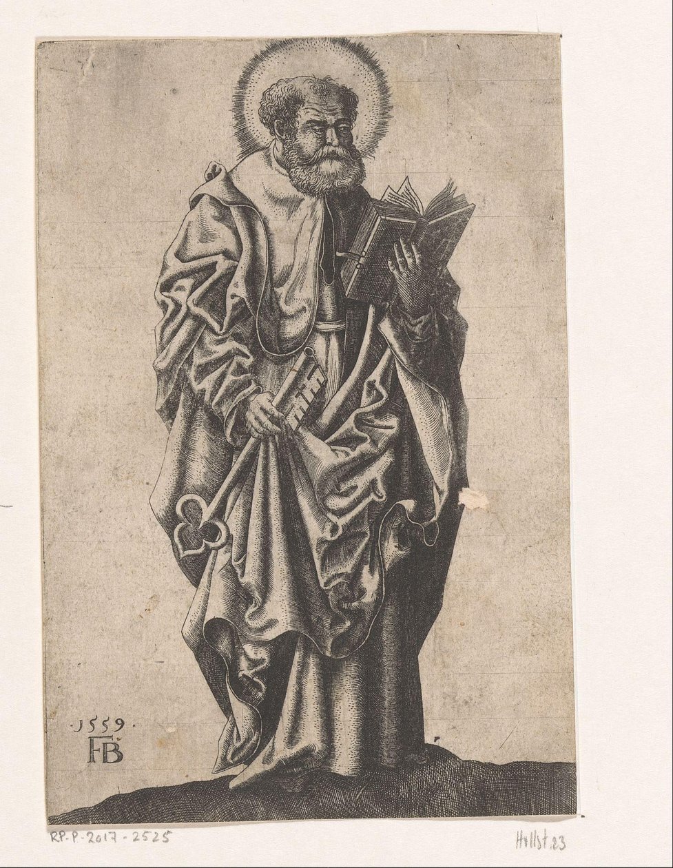 Saint Pierre - Franz Isaac Brun