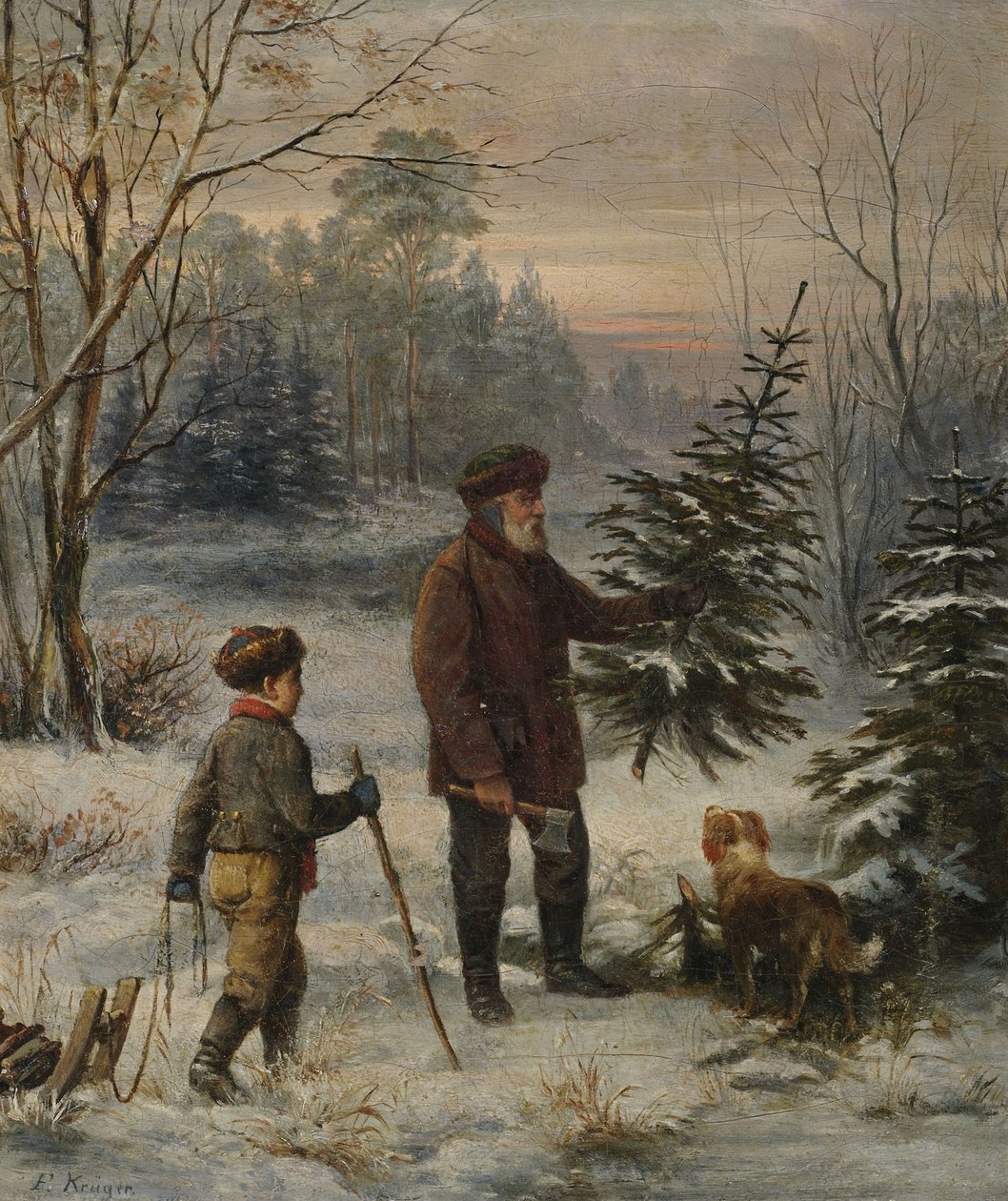 Avant Noël - Franz Krüger
