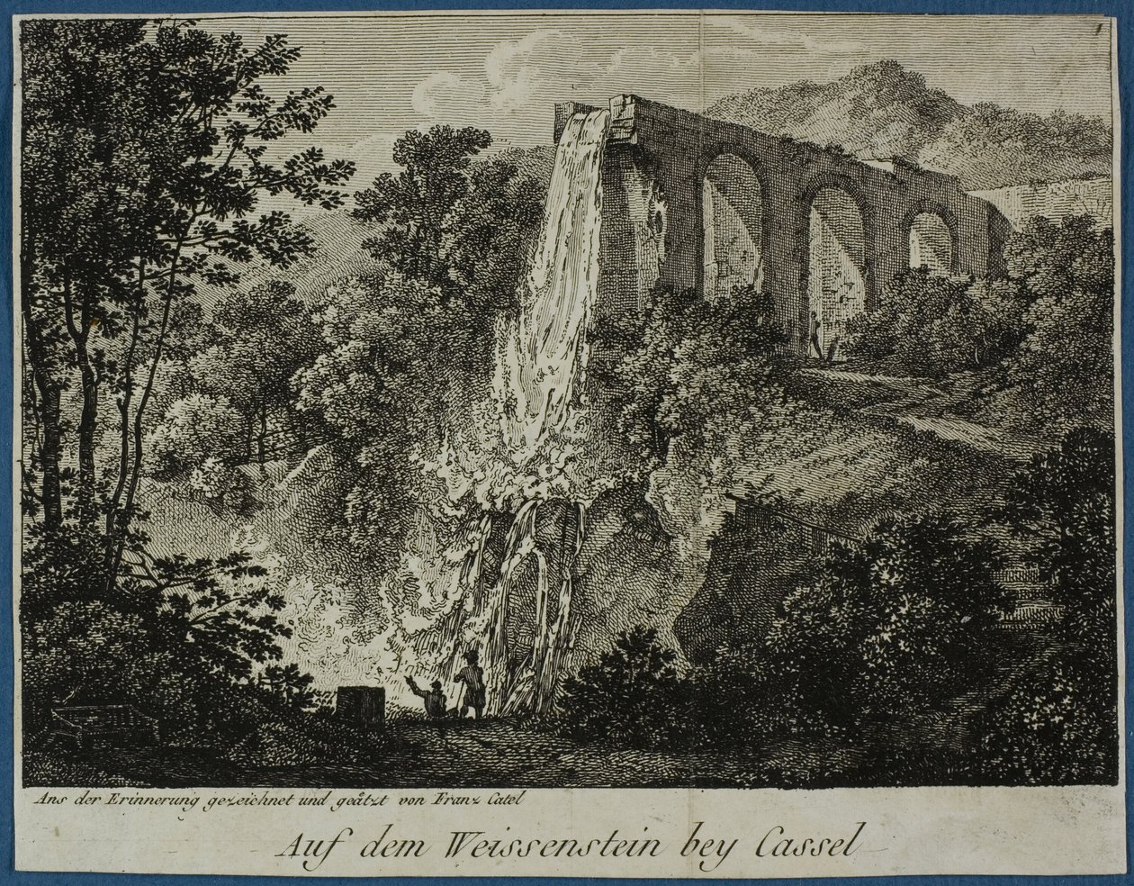 Vue du Weissenstein Près de Cassel - Franz Ludwig Catel