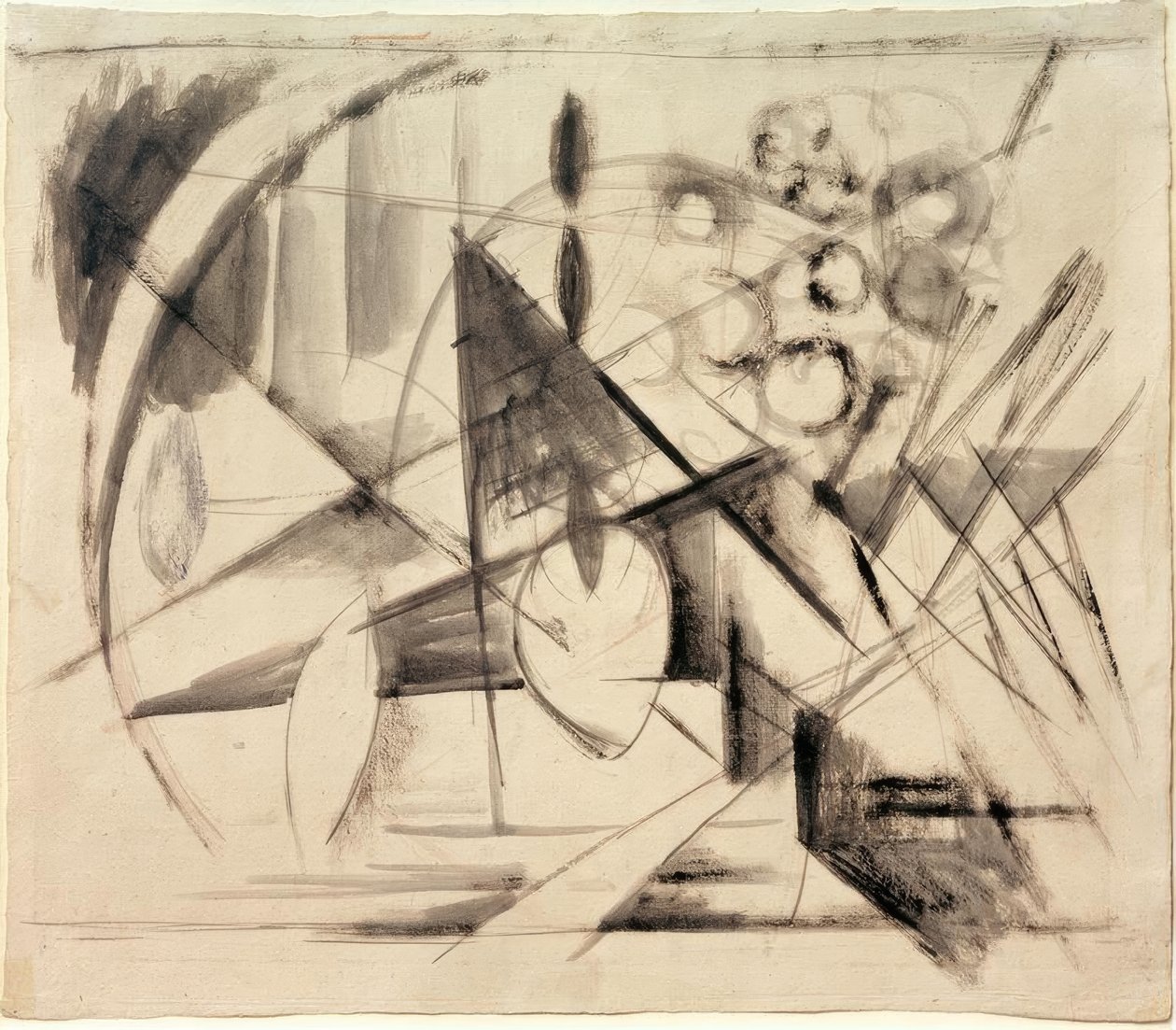 Dessin abstrait - Franz Marc