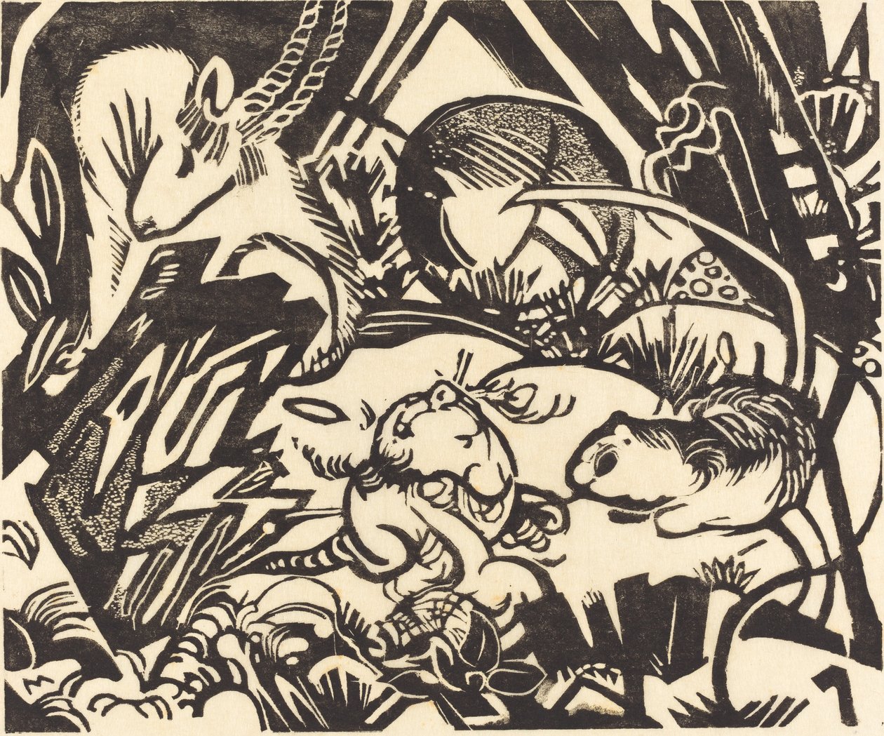 Légende animale - Franz Marc