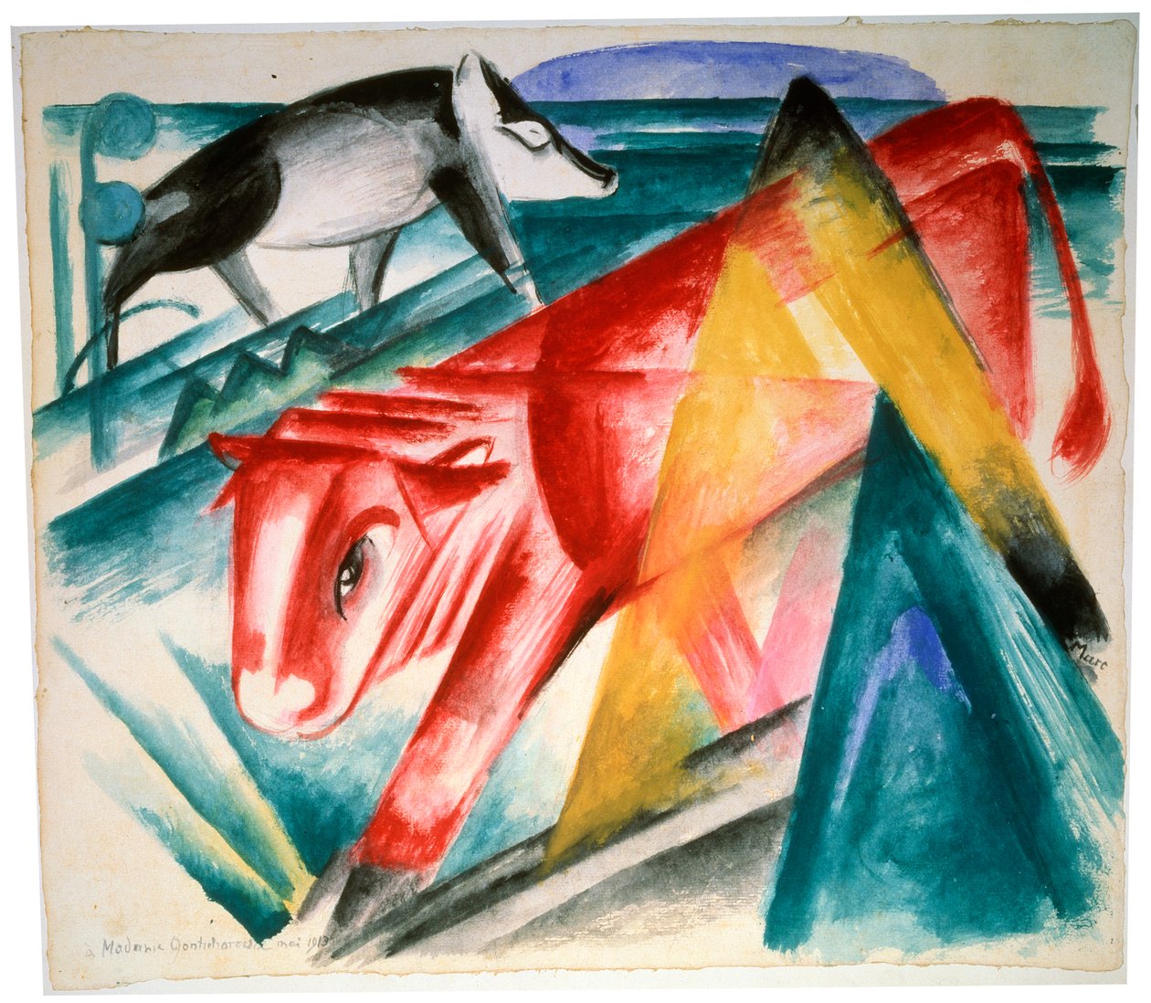 Animaux, 1912-1913 - Franz Marc