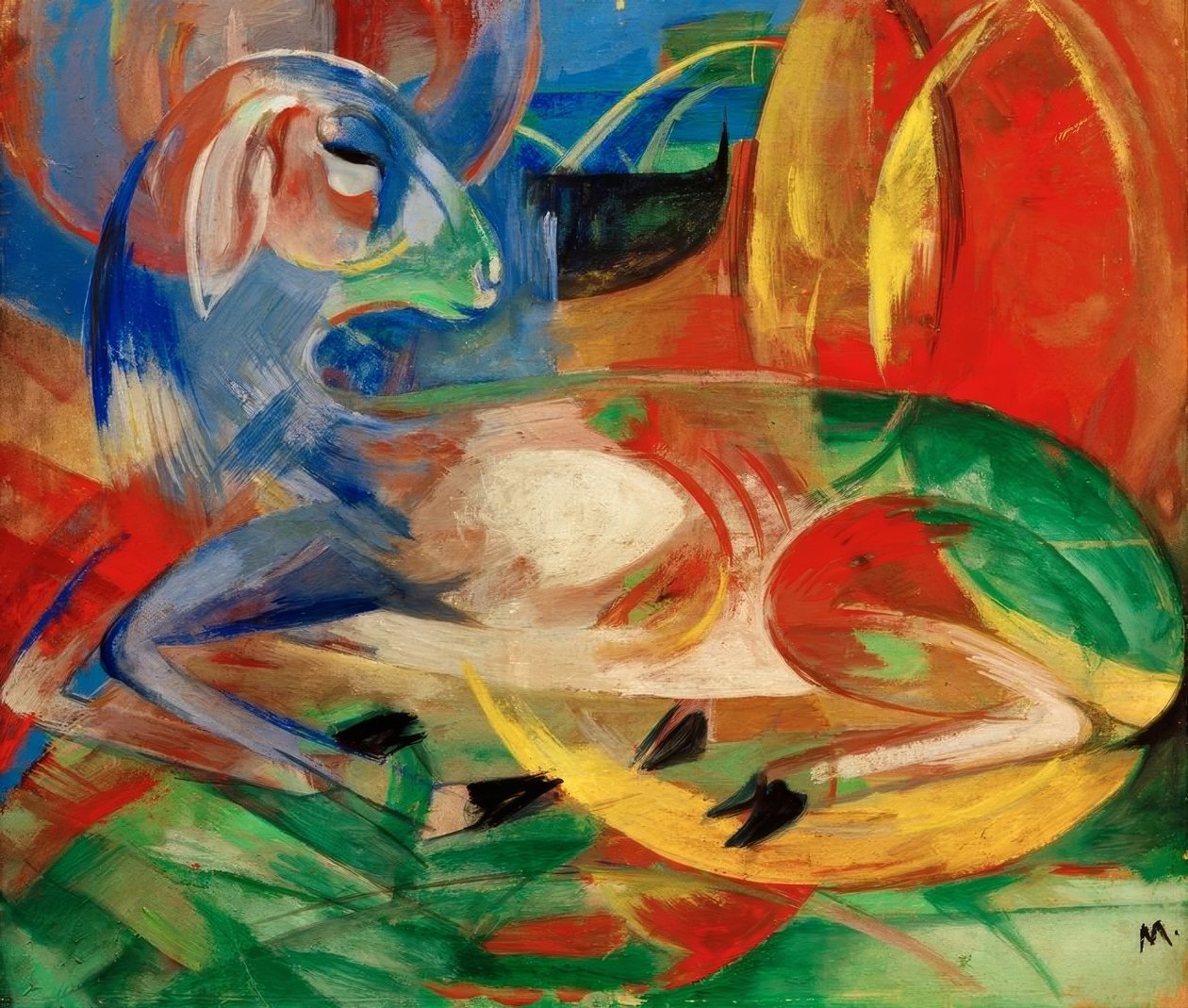 Agneau bleu - Franz Marc