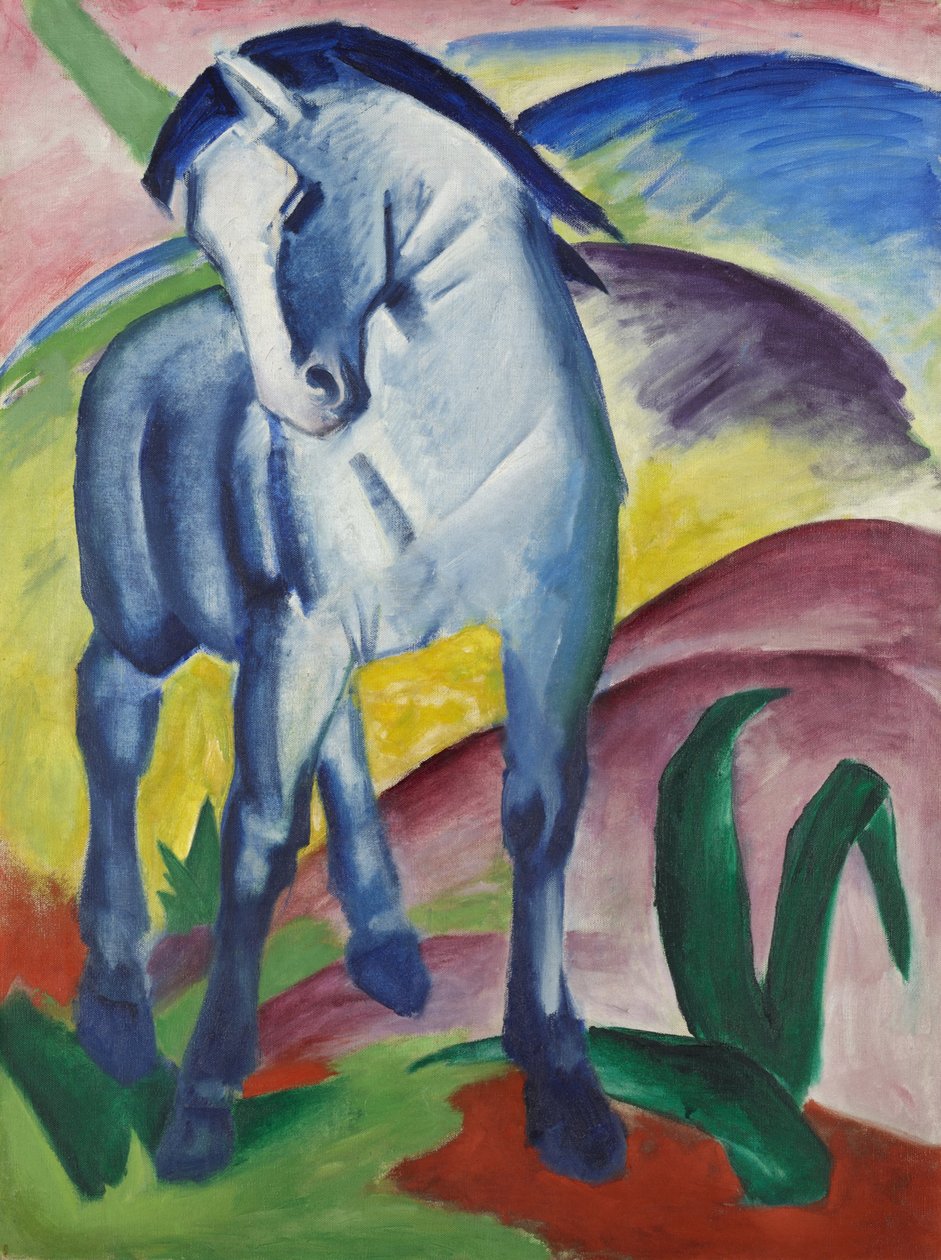 Cheval bleu I - Franz Marc