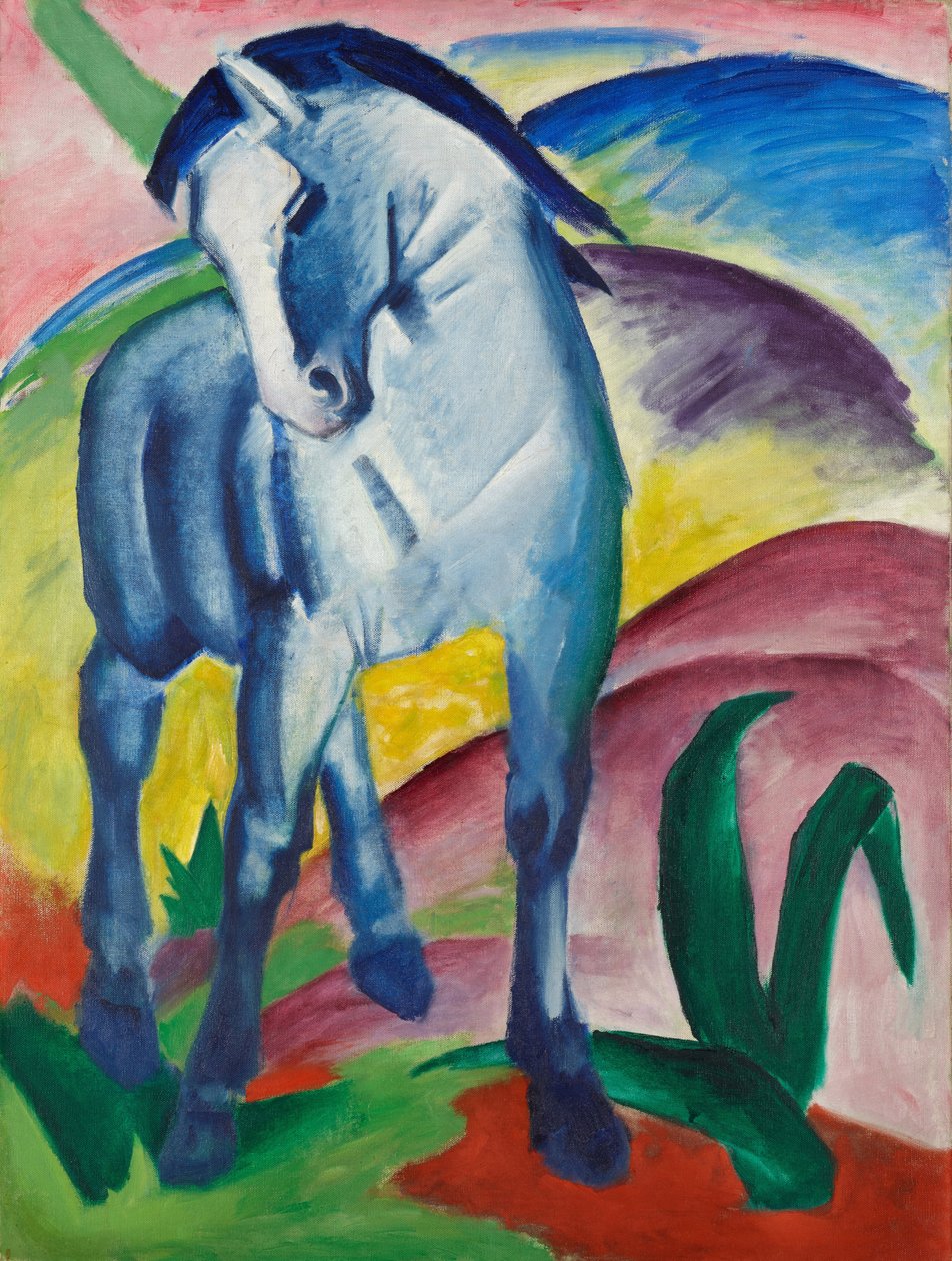 Cheval Bleu I - Franz Marc