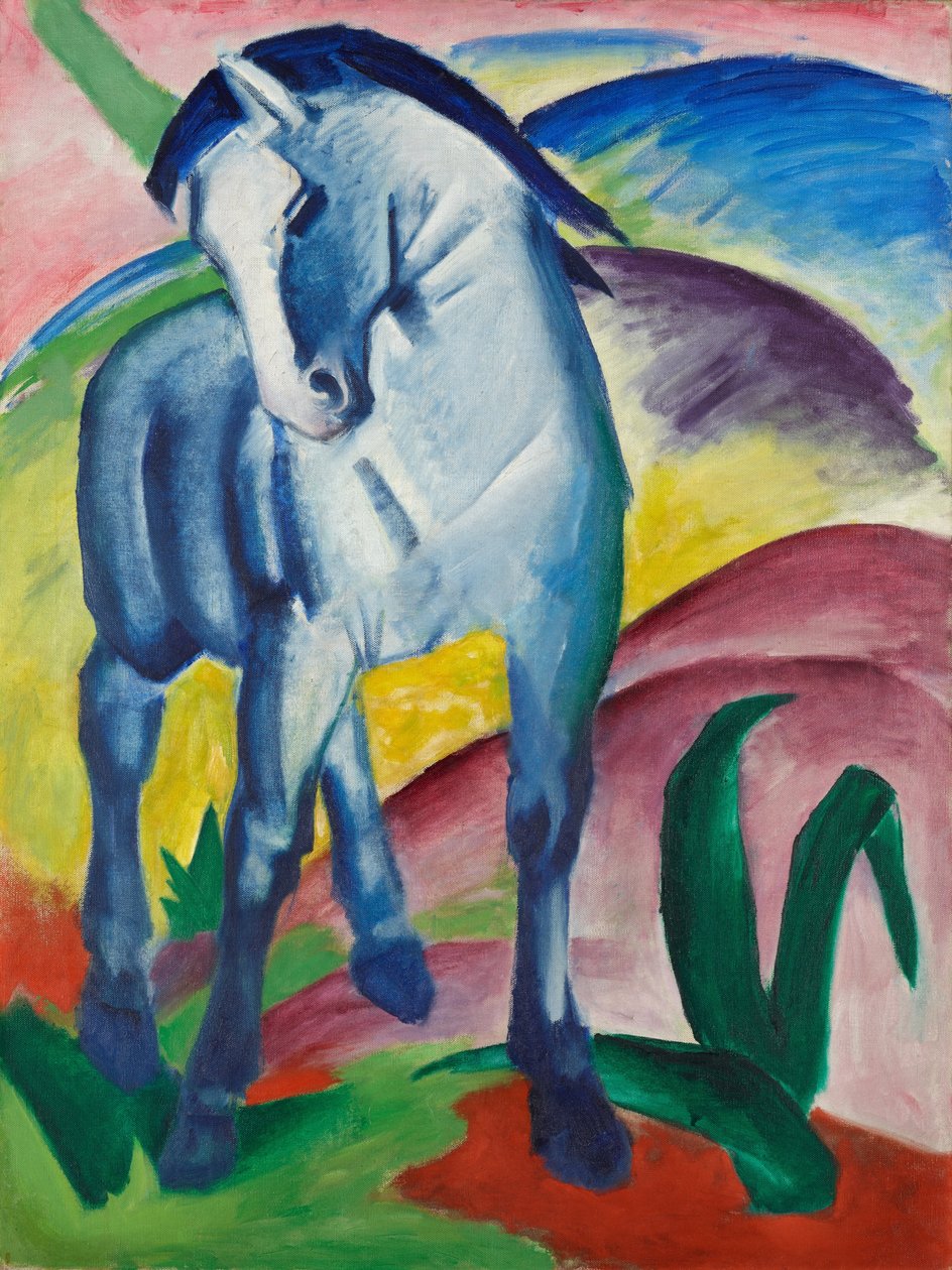 Cheval bleu I - Franz Marc