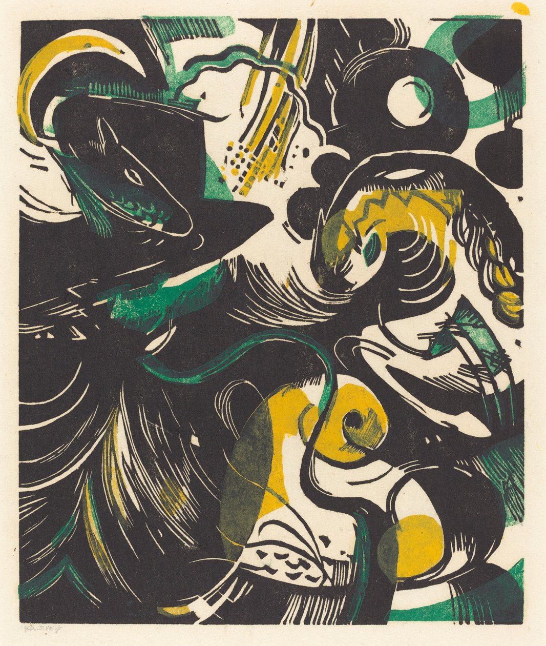 Genèse II - Franz Marc