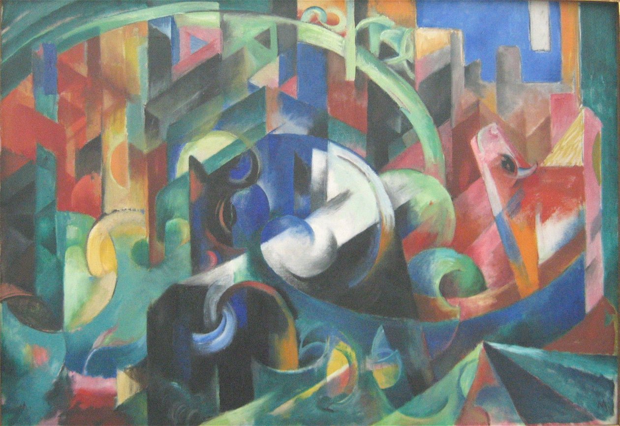 Allemand :  Rinder I Bétail I - Franz Marc