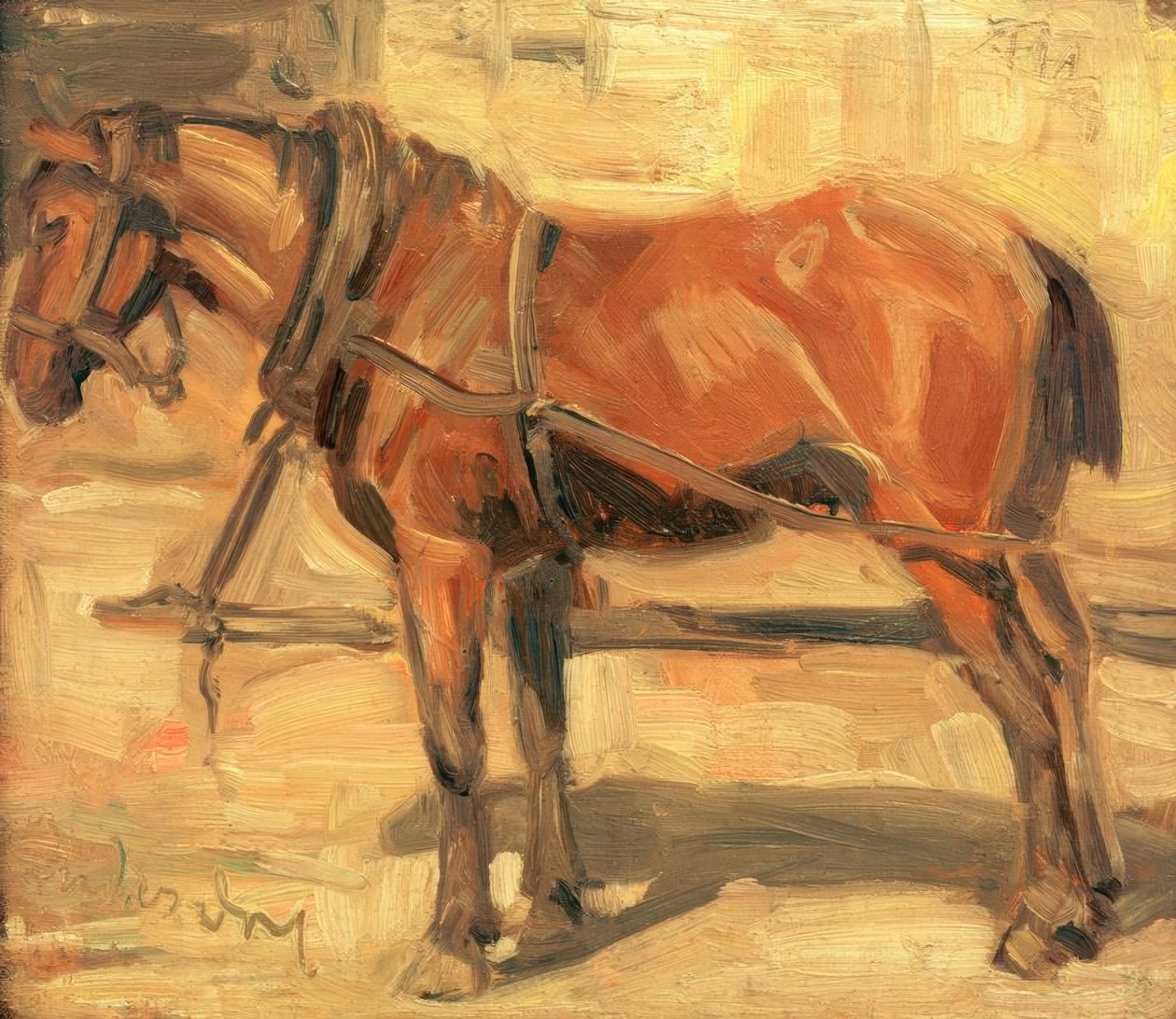 Petite étude de cheval - Franz Marc