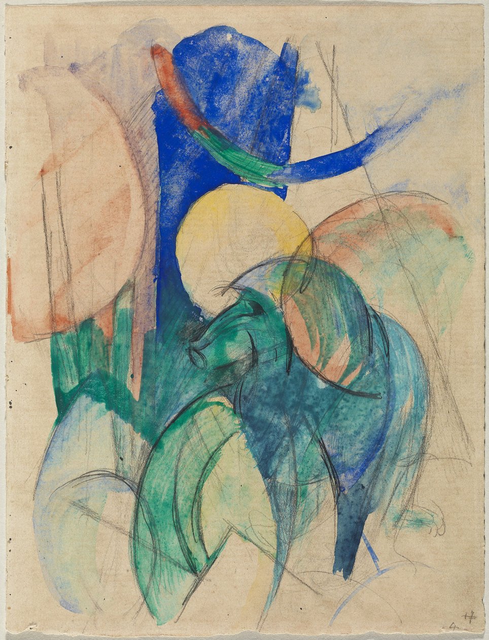Mandrill - Franz Marc