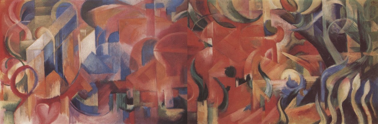 Formes de jeu - Franz Marc