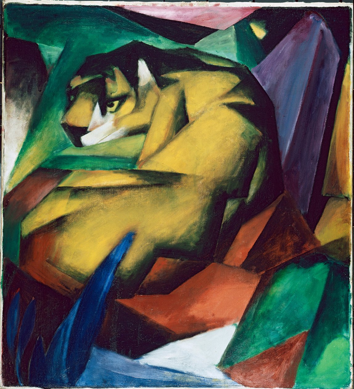 Le tigre, 1912 - Franz Marc