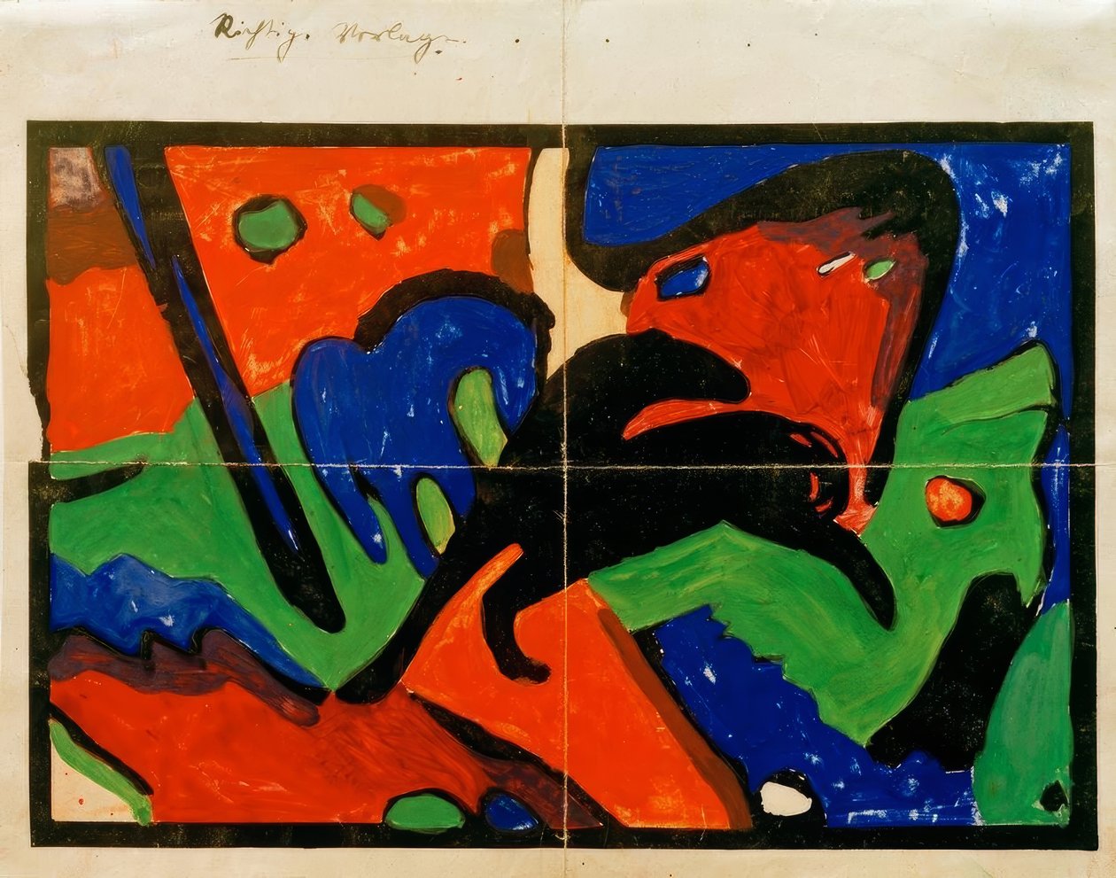 Deux chevaux - Franz Marc