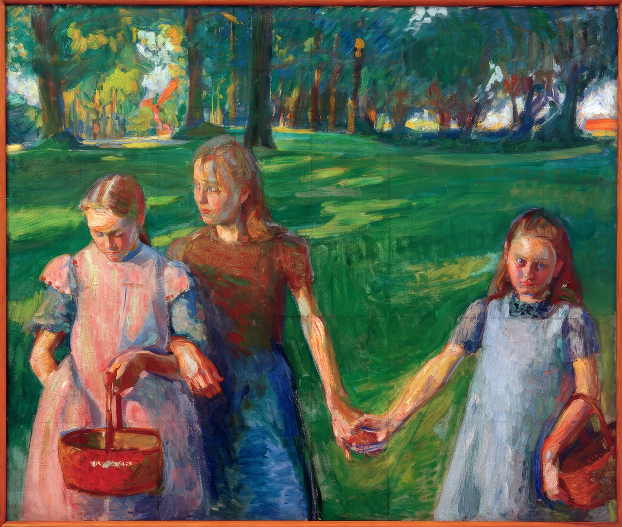 Trois filles dans l