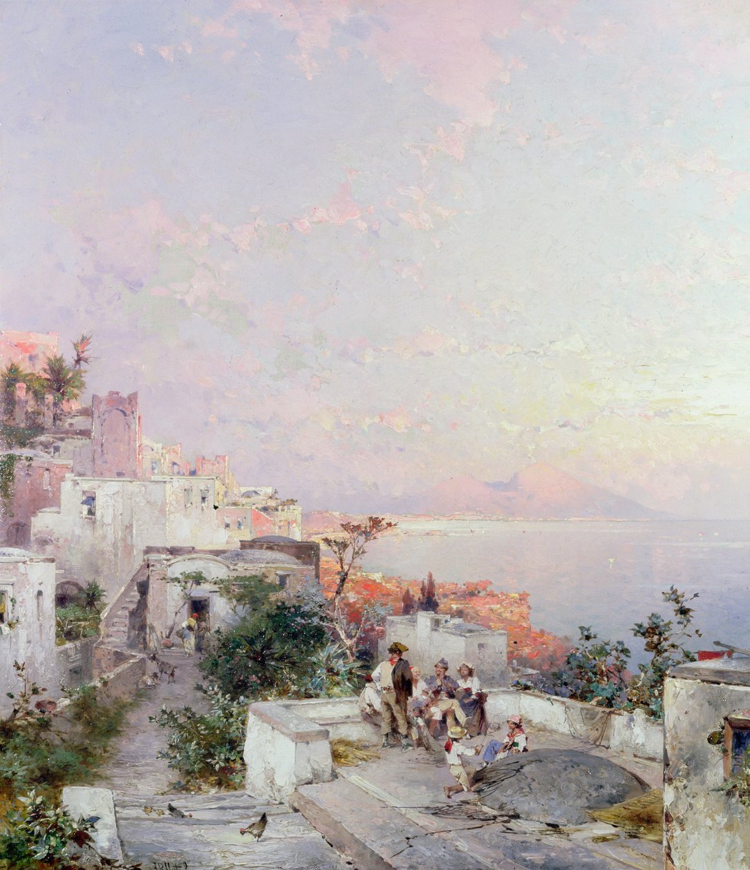 Posilipo, Naples - Franz Richard Unterberger