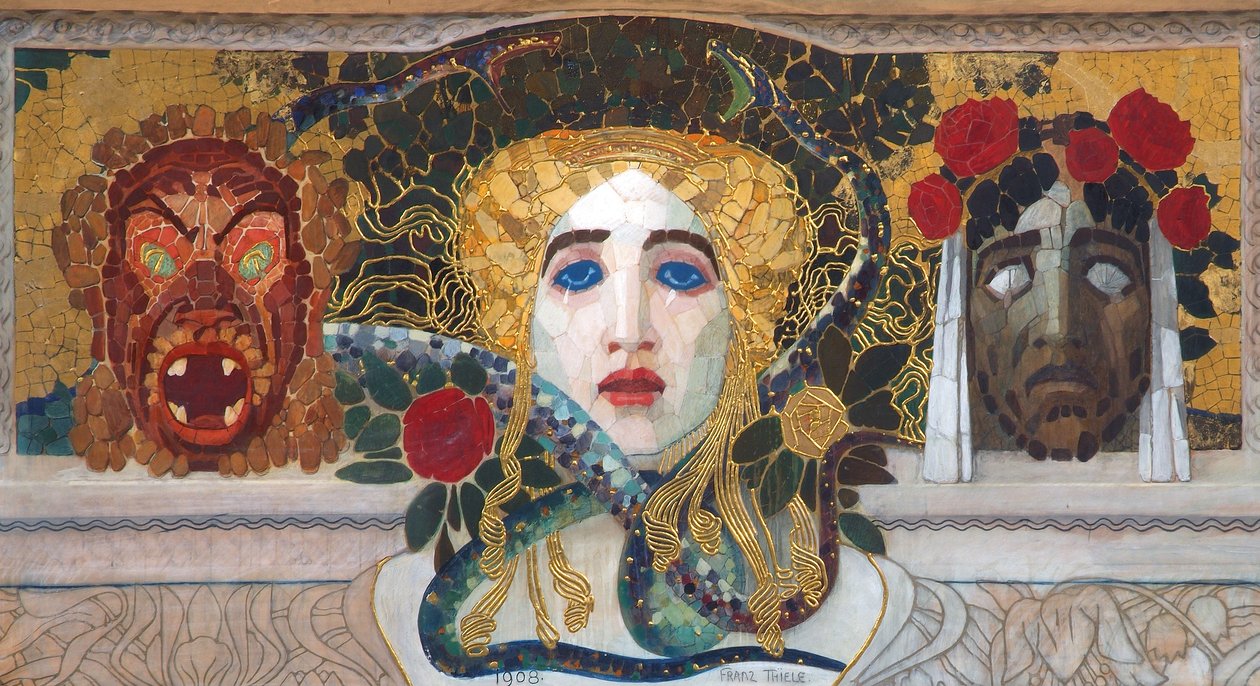 Projet pour une mosaïque - Franz Thiele