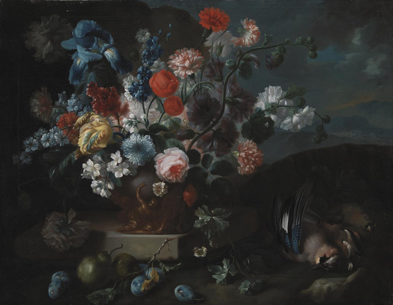 Bol de fleurs - Franz Werner Tamm