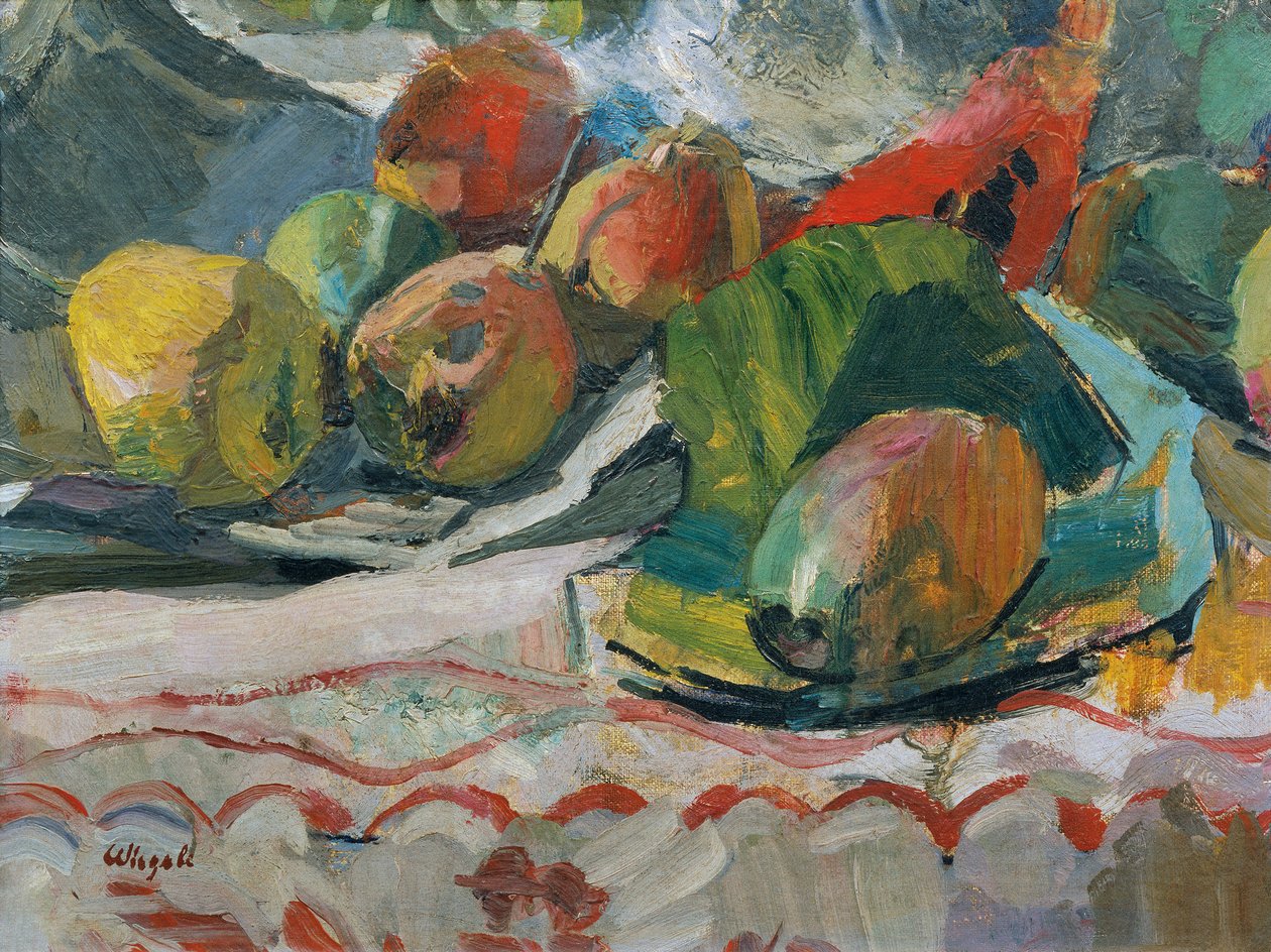 Nature morte aux fruits - Franz Wiegele