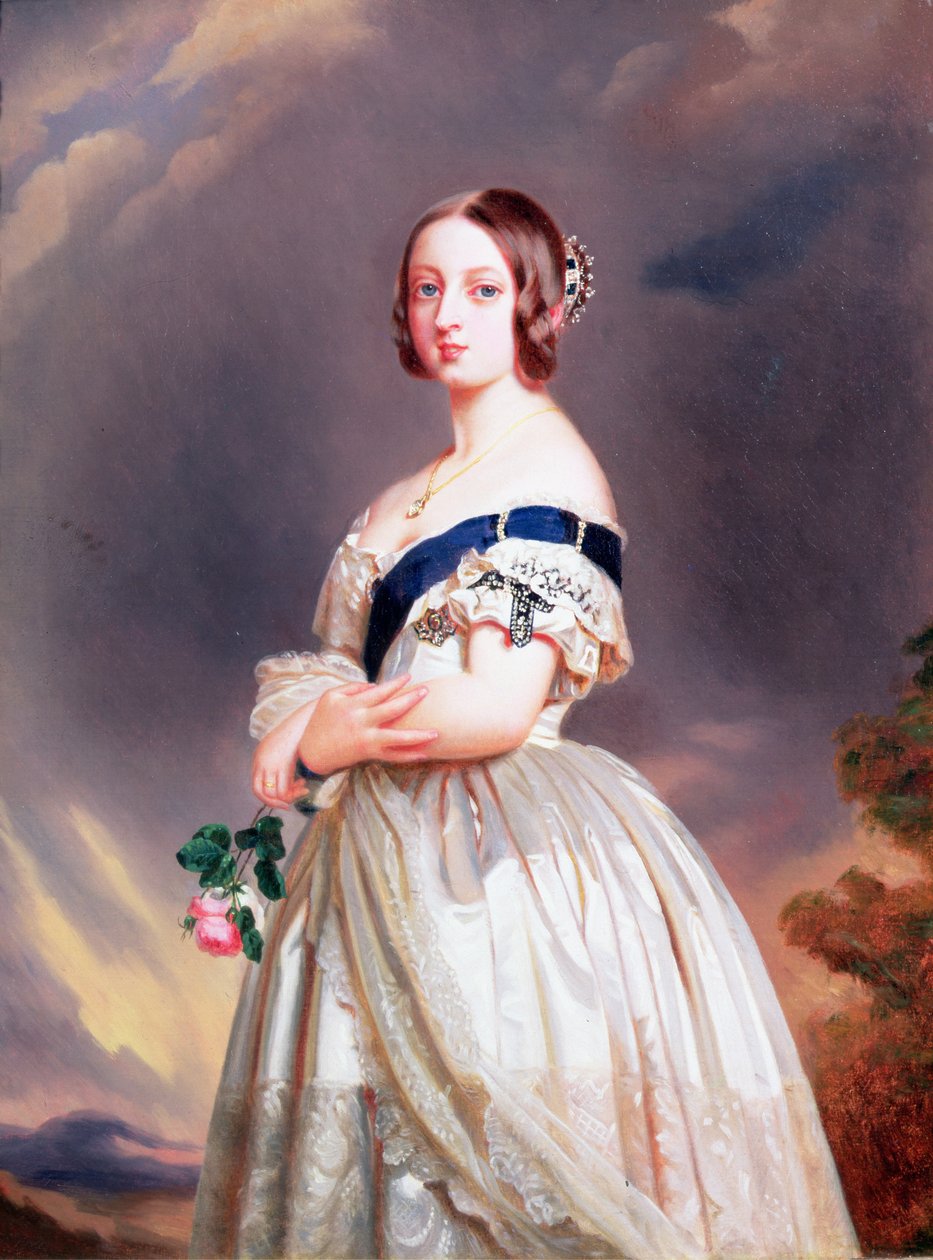 Reine Victoria (1819-1901) 1842 - Franz Xaver Winterhalter
