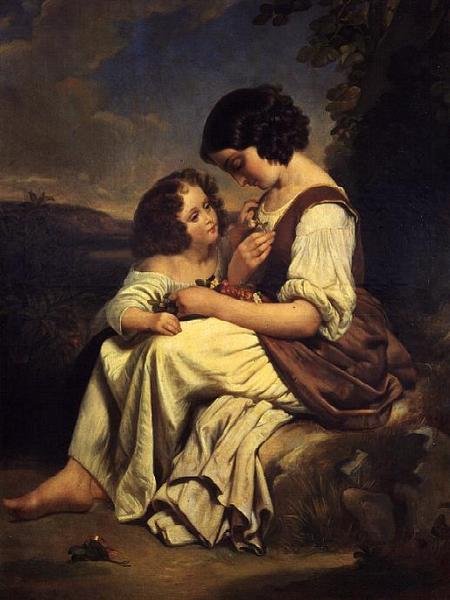 La fleur préférée - Franz Xaver Winterhalter