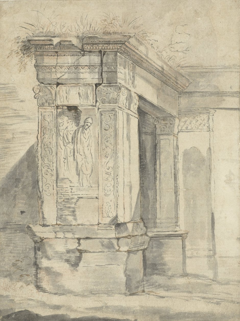 Ruine romaine - Franz de Paula Ferg