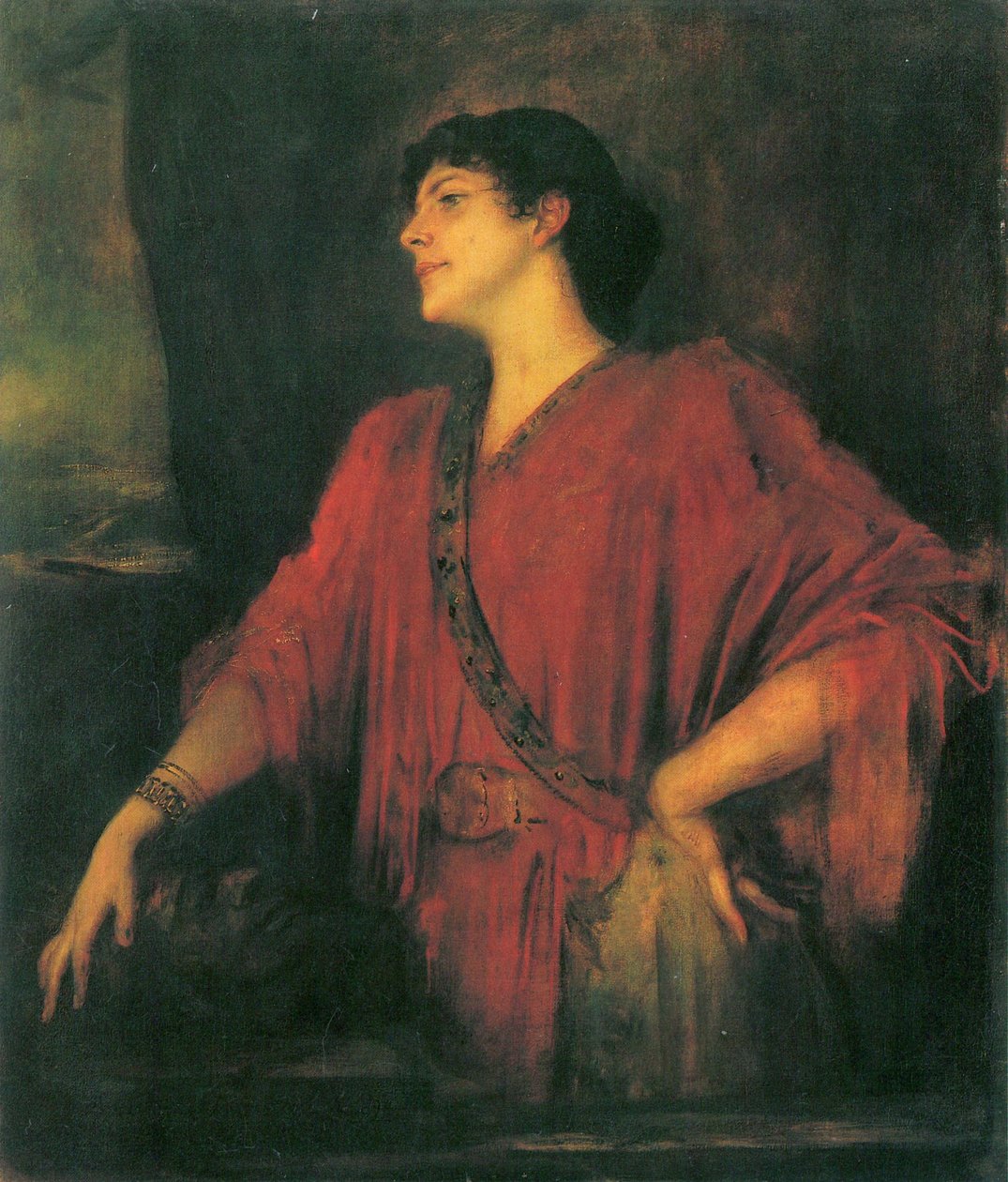 Mary Lindpaintner dans le rôle de Salomé - Franz von Lenbach