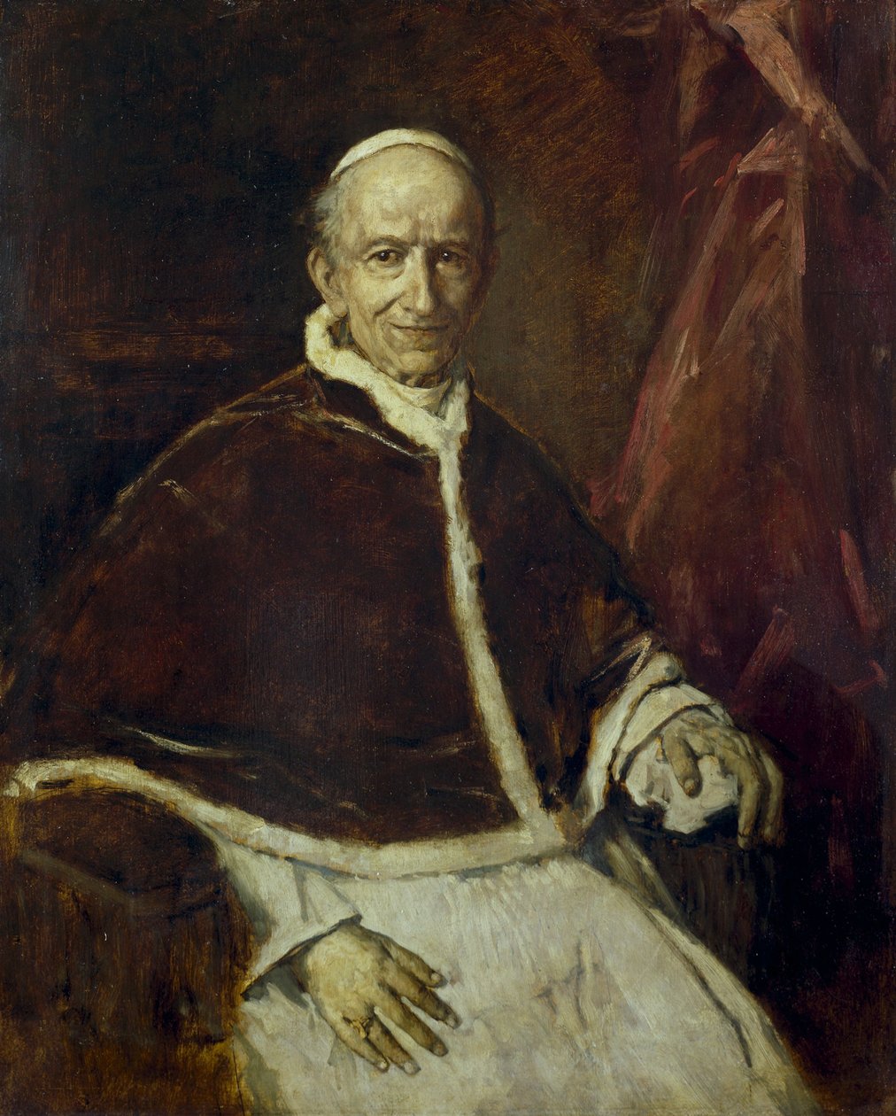 Pape Léon XIII - Franz von Lenbach
