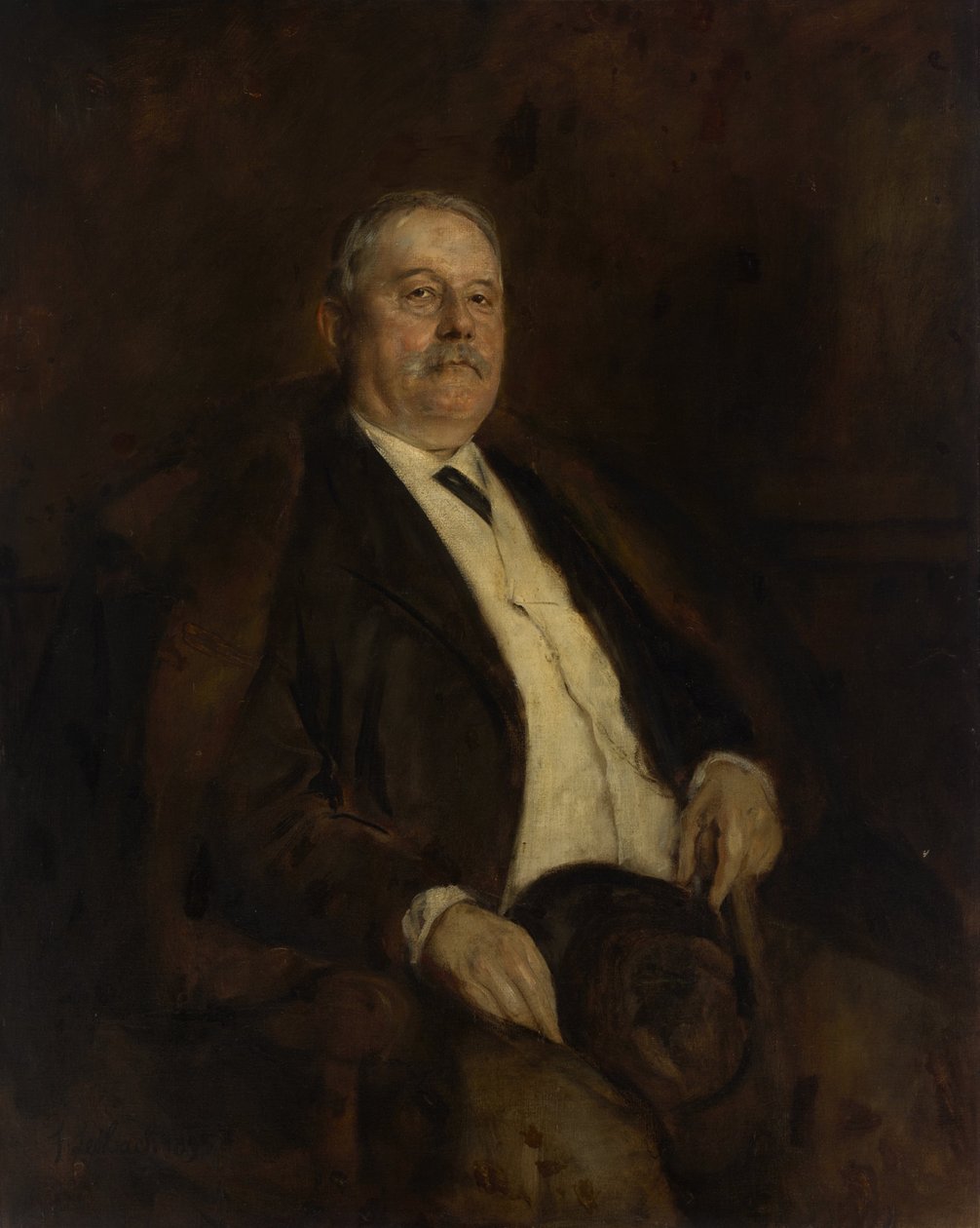 Johann (?) Maas - Franz von Lenbach, Johann Maas