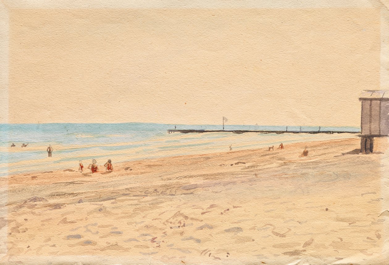 Vacances à la plage - Franz von Matsch