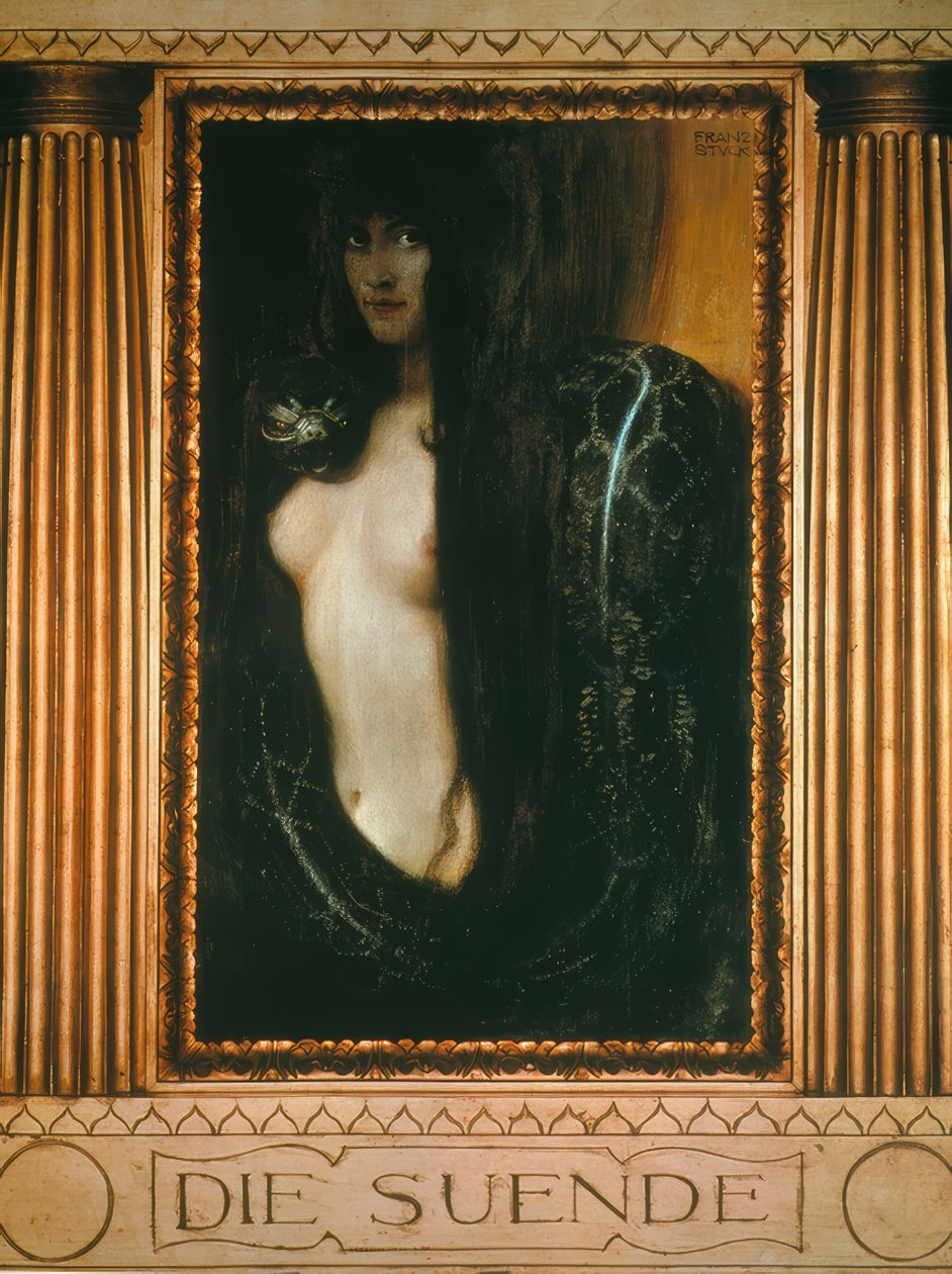 Le Péché - Franz von Stuck
