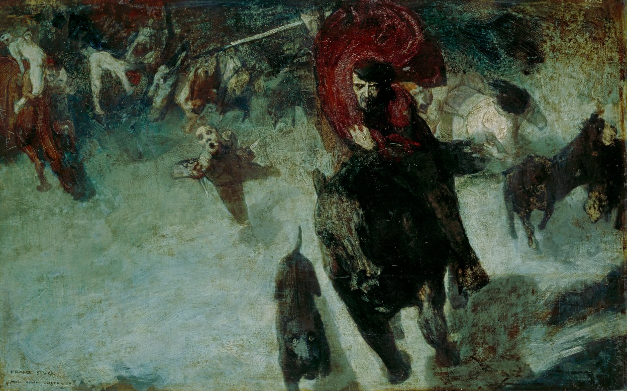 La Chasse sauvage - Franz von Stuck