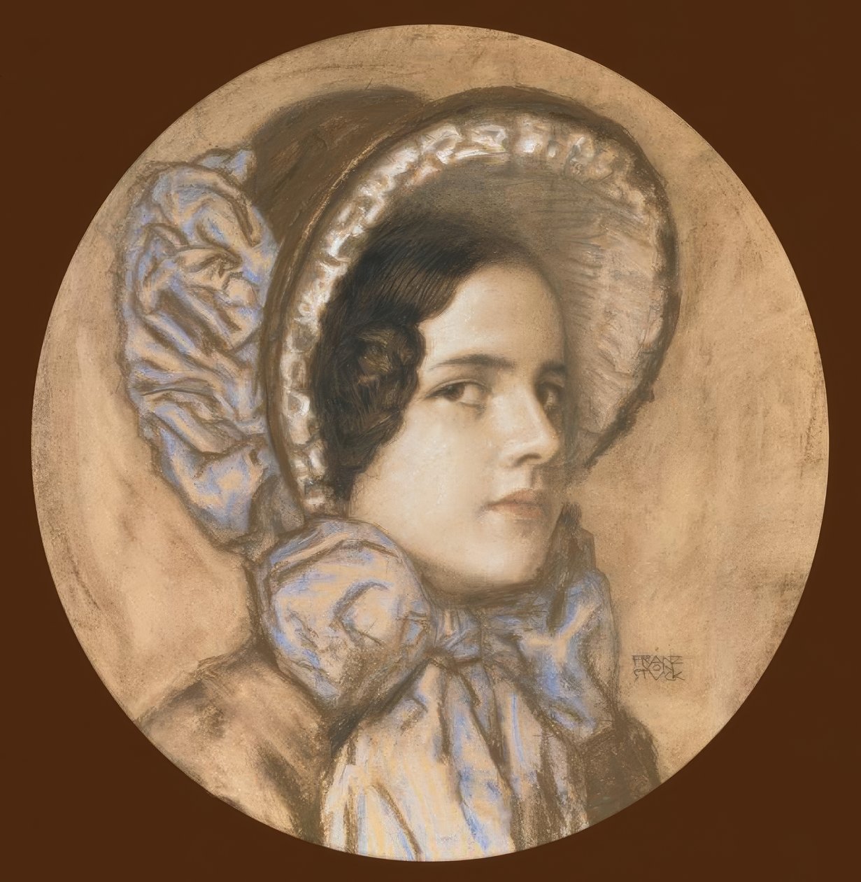 Portrait de Mary - Franz von Stuck