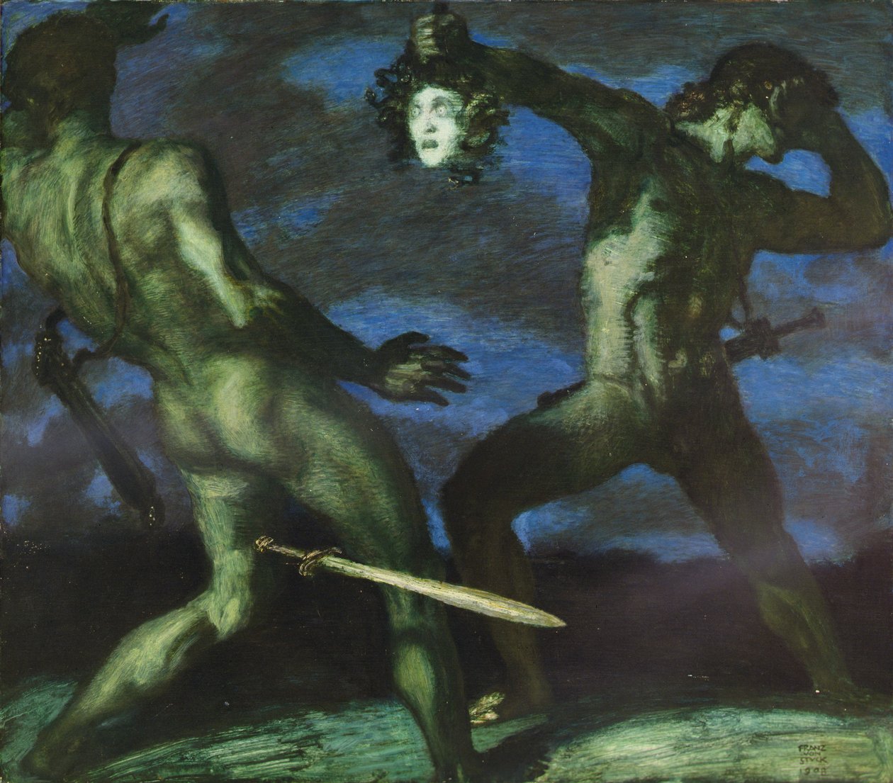 Persée avec la tête de Méduse - Franz von Stuck