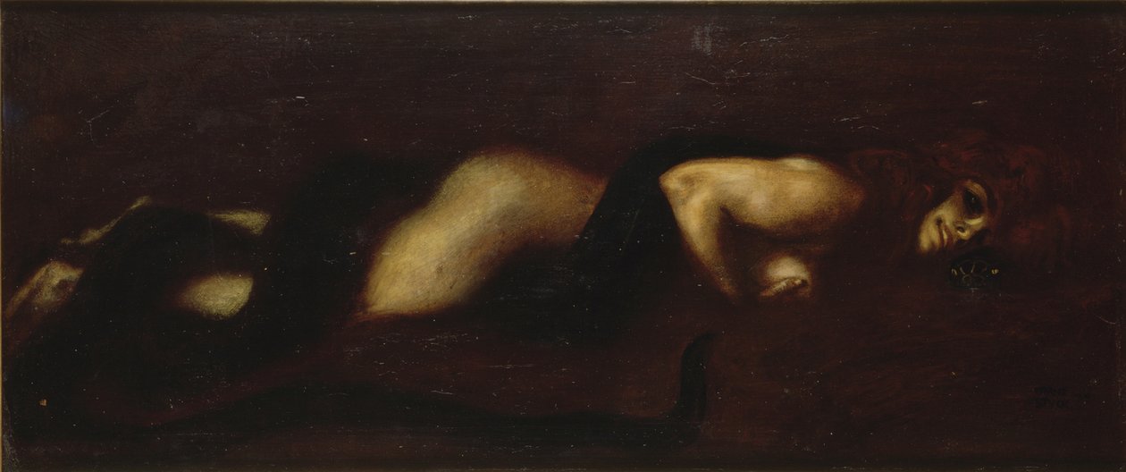 Le Péché, 1899 - Franz von Stuck