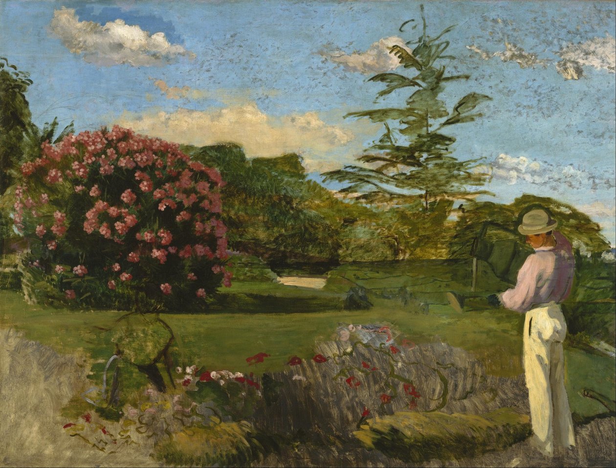 Le petit jardinier - Frédéric Bazille