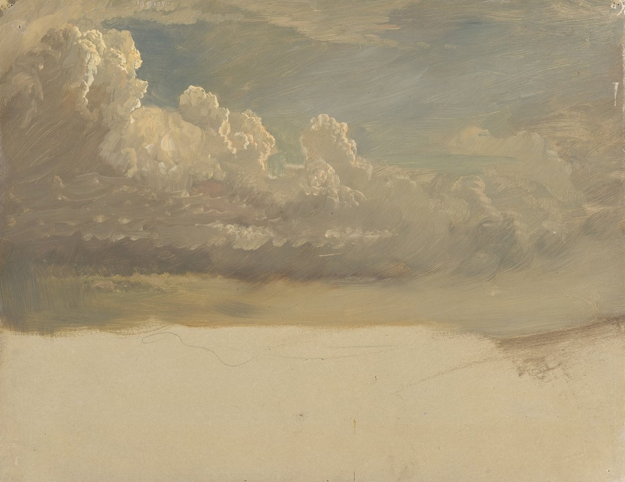 Étude de nuages - Frederic Edwin Church