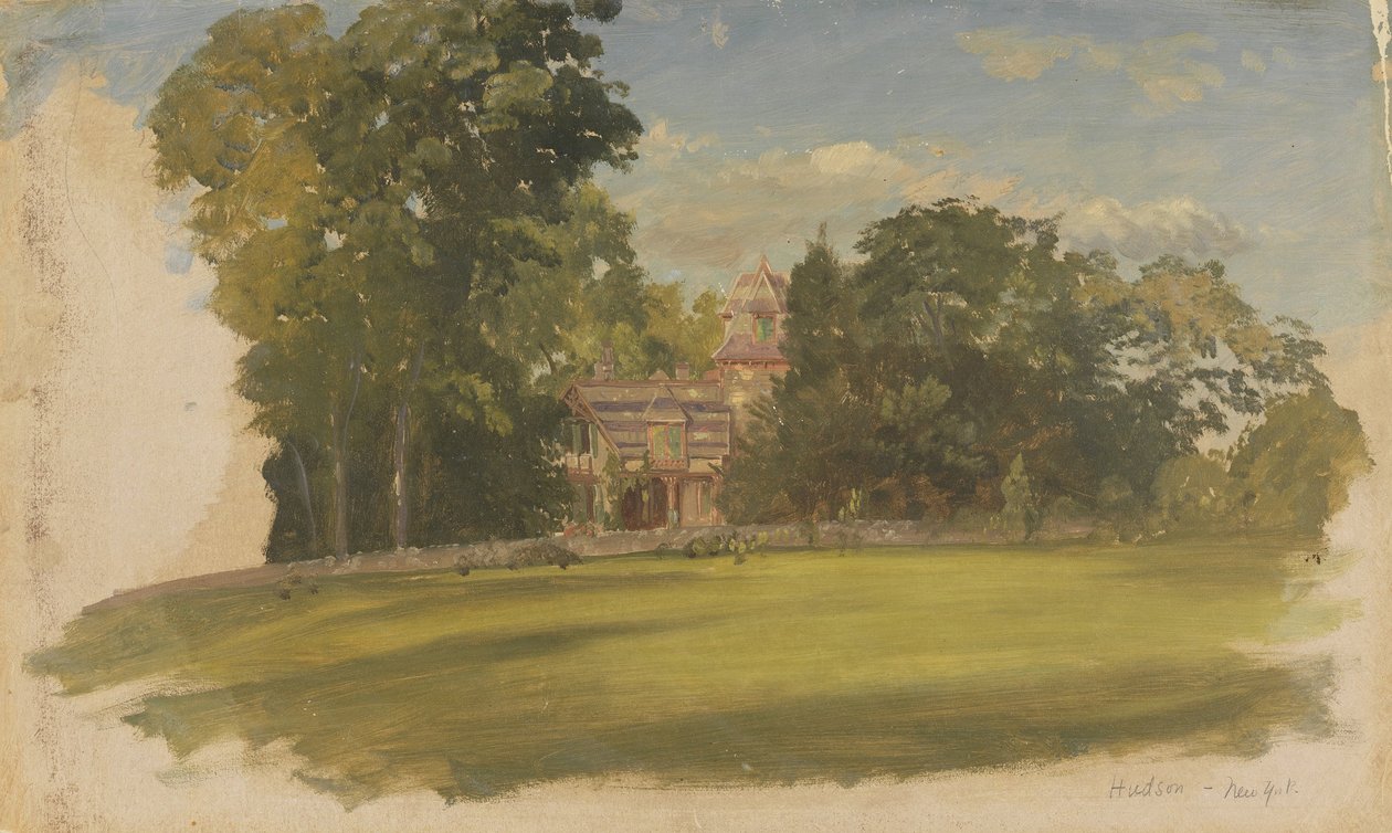 Maison à Hudson, New York - Frederic Edwin Church