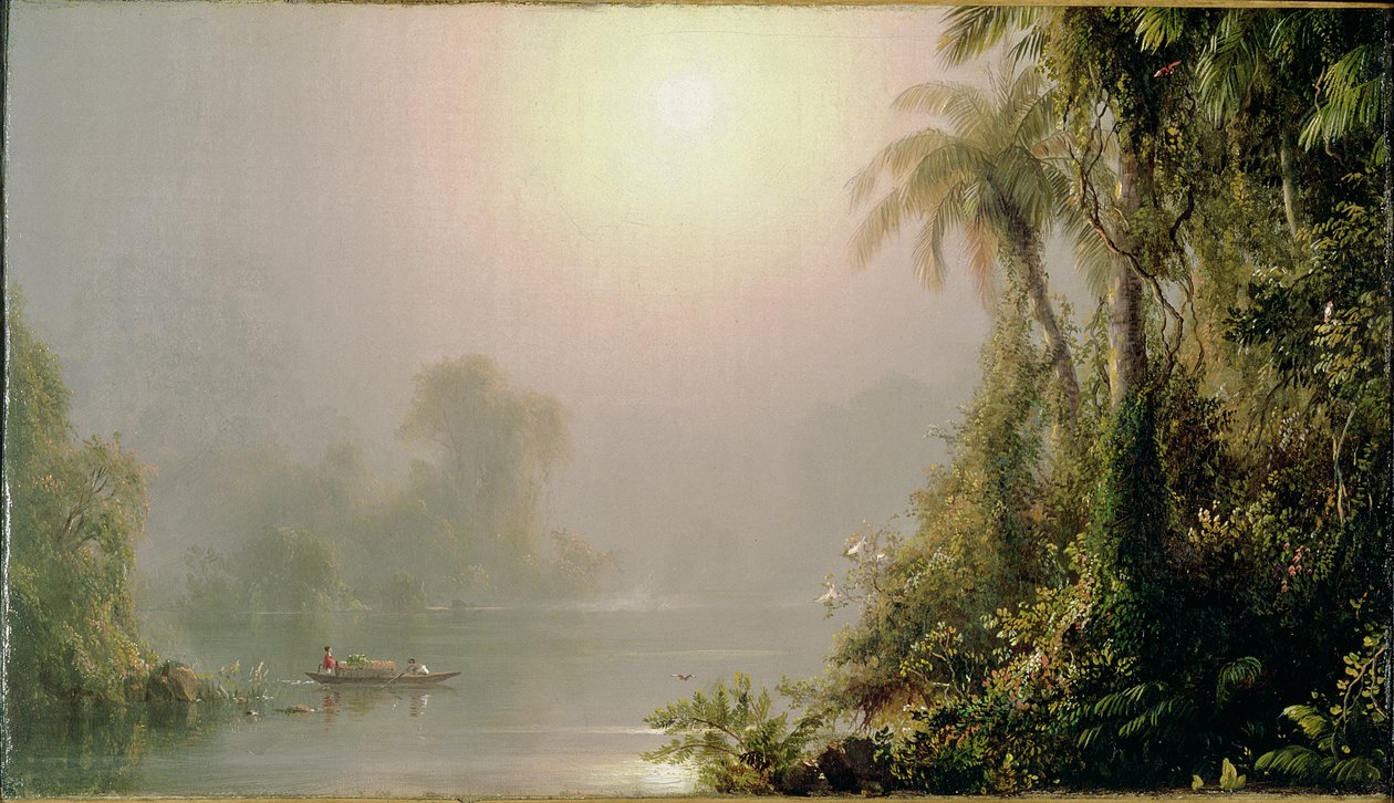 Matin sous les tropiques, c.1858 - Frederic Edwin Church