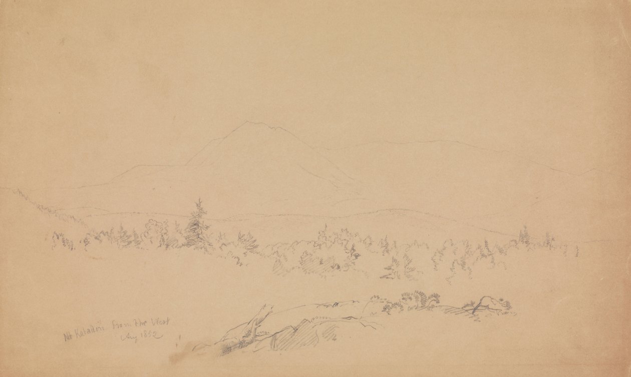 Mont Katahdin vu de l