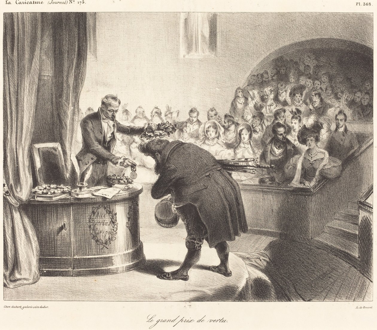 Le Grand Prix de vertu - Frederic Bouchot
