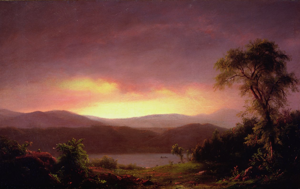 Paysage des Catskill, vers 1858-60 - Frederic Edwin Church