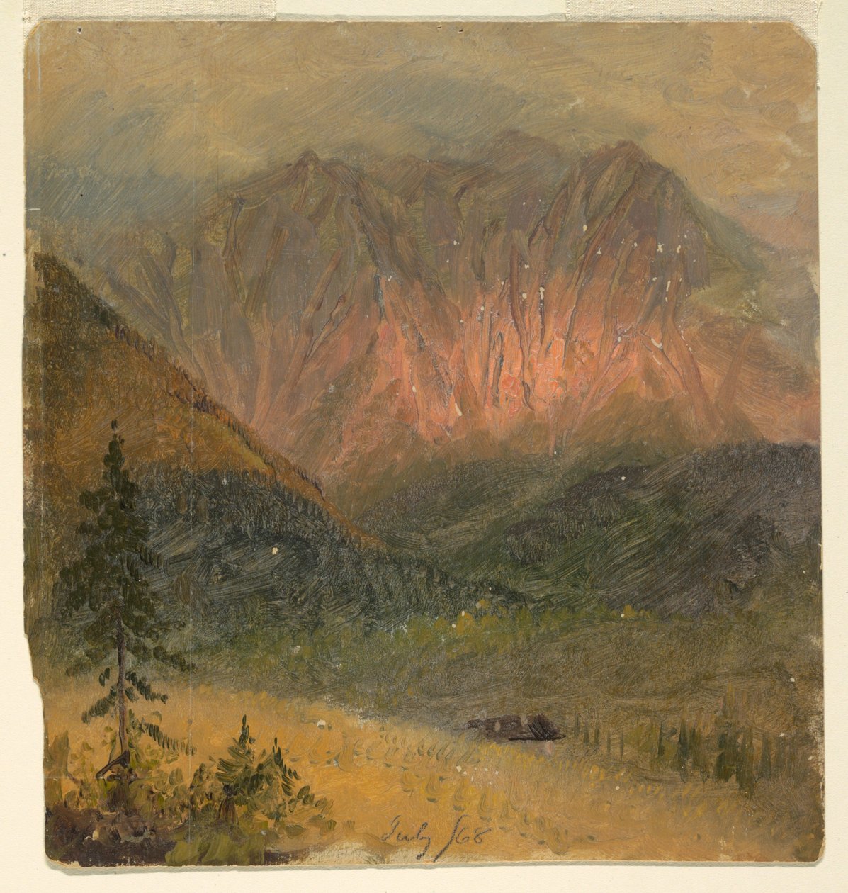 Étude alpine d