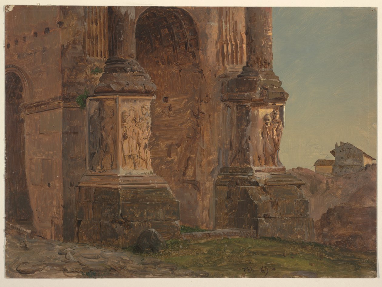 Arc de Septime Sévère, Rome - Frederic Edwin Church
